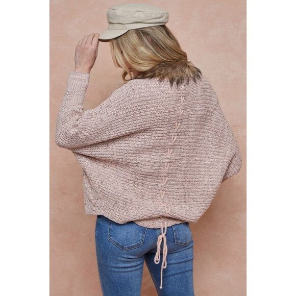 Faux Fur Trim Brown Cable Knit Cardigan | Boho Grunge Fairy Cottagecore Cozycore - Picture 7 of 16